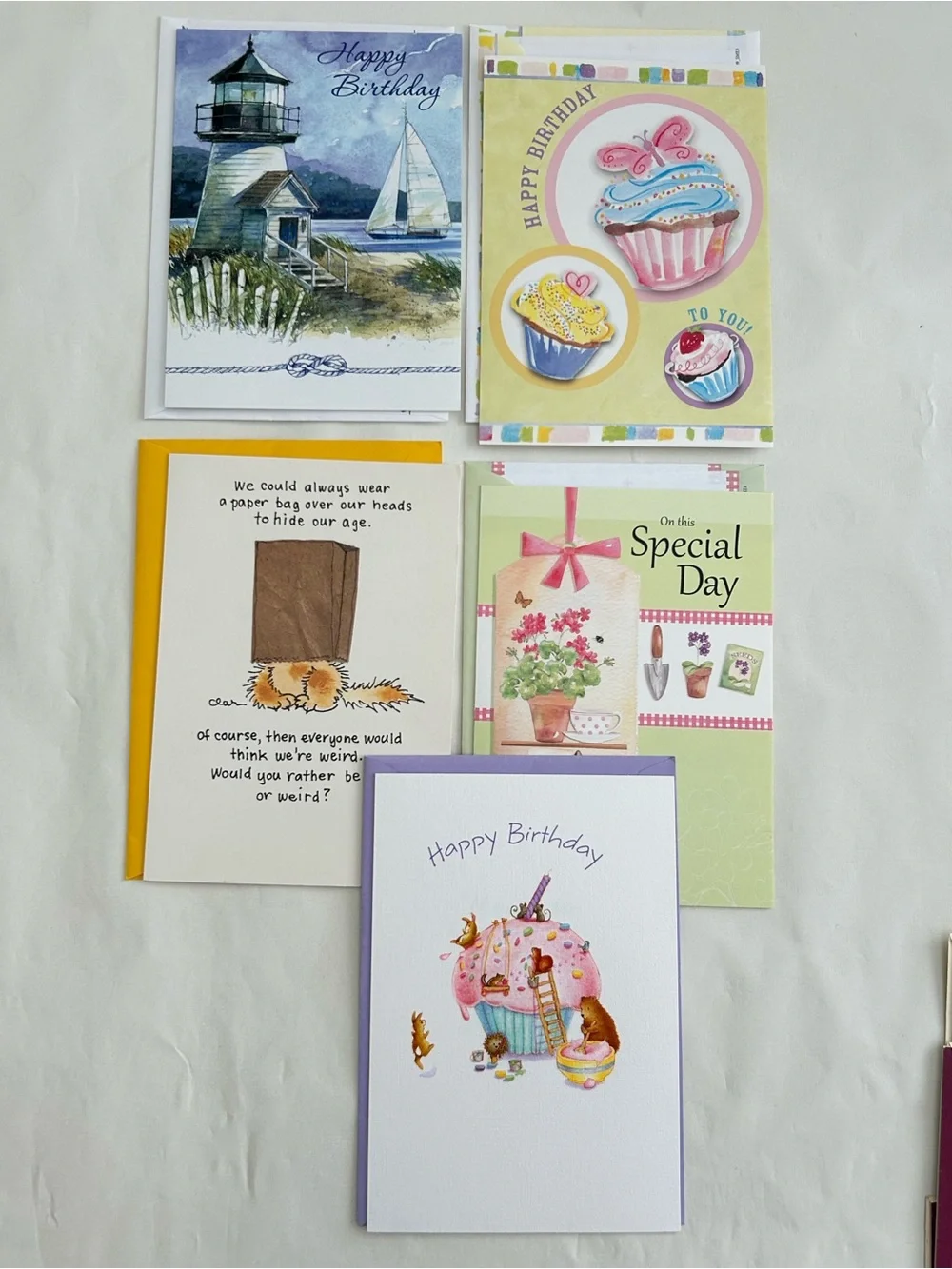Hallmark and Assorted this lot